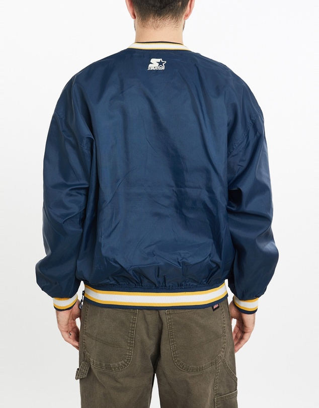 Vintage by The Real Deal - Pre Loved - Vintage 90s Starter NCAA Michigan Wolverines Pullover Jacket