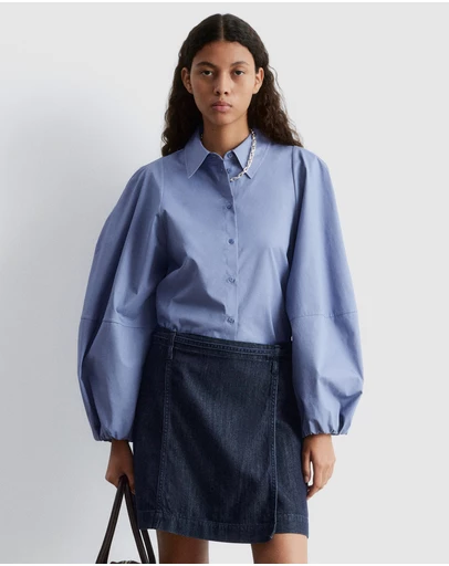 & Other Stories - Voluminous Balloon-Sleeve Blouse