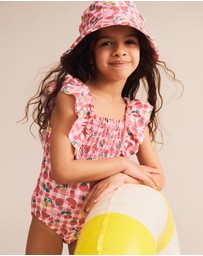 Huxbaby - Gingham Swimhat - ICONIC EXCLUSIVE - Babies-Kids