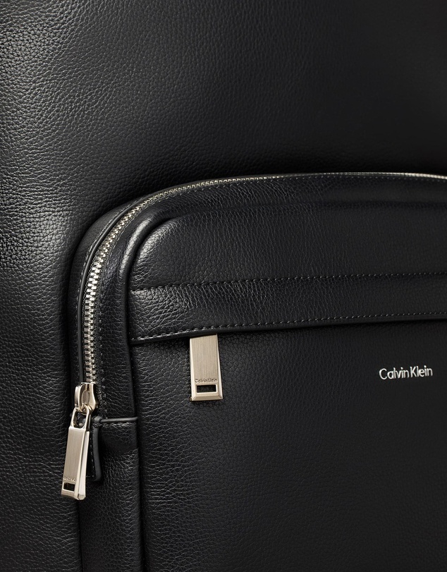Calvin Klein - Logo Micro Pebble Round Backpack