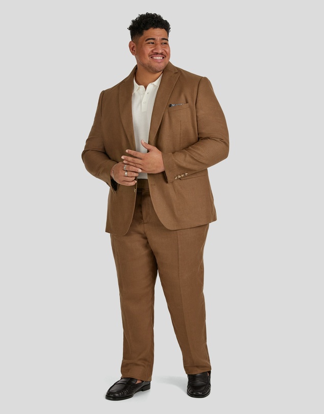 Johnny Bigg - Matteo Linen Dress Pant