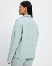 adidas Sportswear - Soft Lux Quarter Zip Top