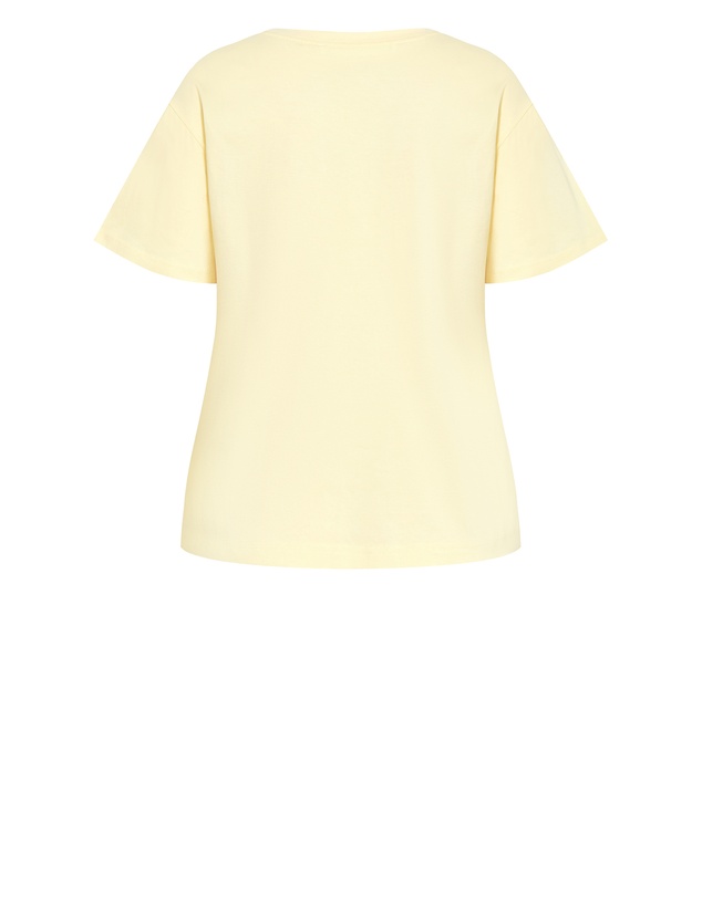 City Chic - Oversized Crew Neck Tee