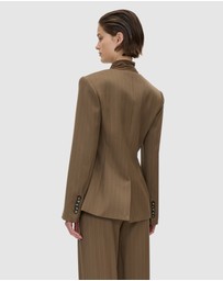 CAMILLA AND MARC - Maxim Fitted Collarless Blazer