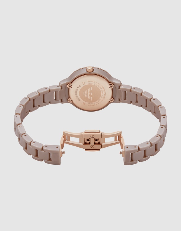 Emporio Armani - Taupe Analogue Watches