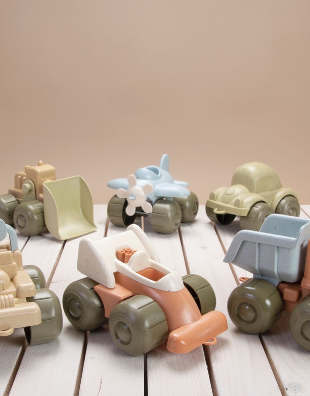 Dantoy - Dantoy - BIOplastic - Vehicles - 2 Piece Assorted Set