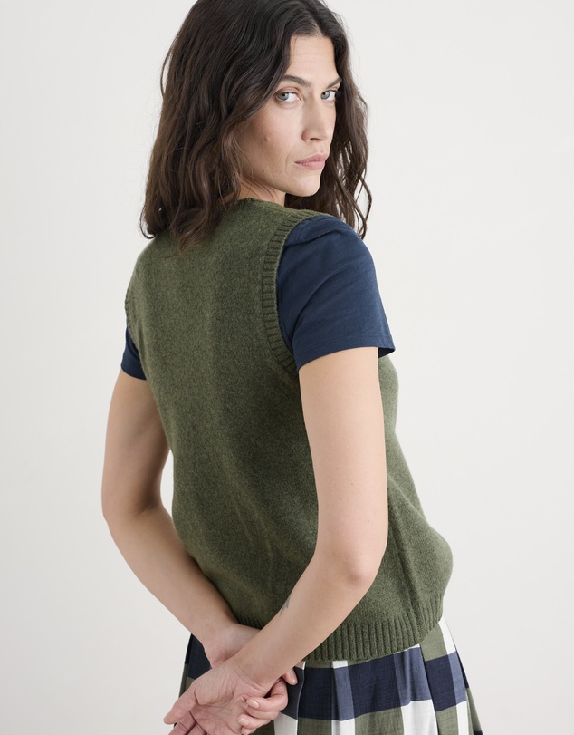 Seasalt - Seasalt Cornwall Green East View Vest