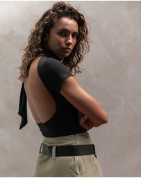 Style Addict - Ayla Scarf Wrap Top