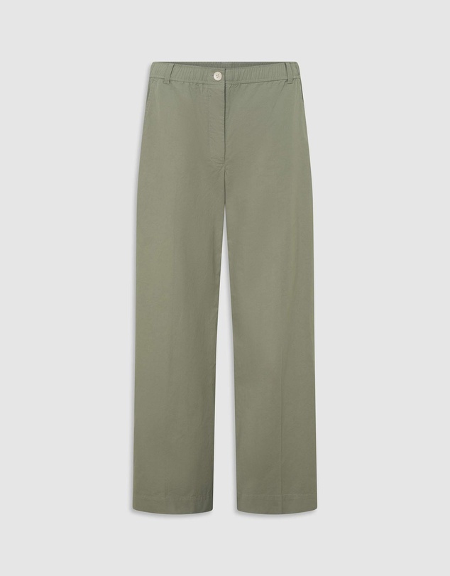 Oroton - Twill Straight Leg Pants