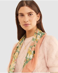Sportscraft - Flora Square Silk Scarf