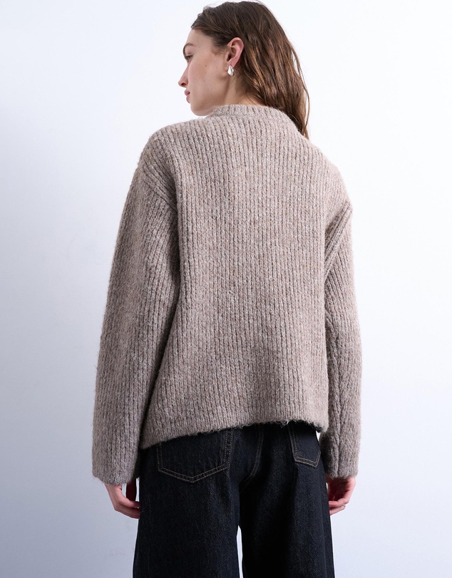 TOPSHOP - Topshop Knitted Double Pocket Jacket