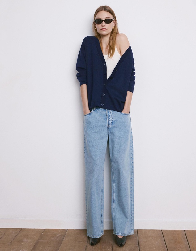 M.N.G - V-Neck Knitted Cardigan