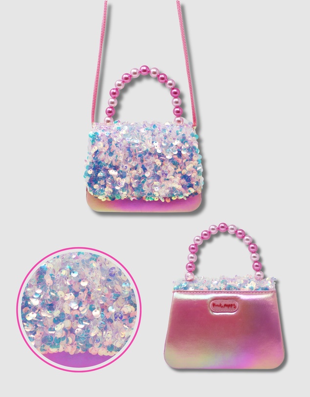 Pink Poppy - Sequin Mermaid Tail Accessories Bundle