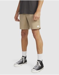 VonZipper - Mens Twill Dogs Walkshorts