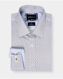 Brooksfield - Luxe Print Slim Fit Shirt