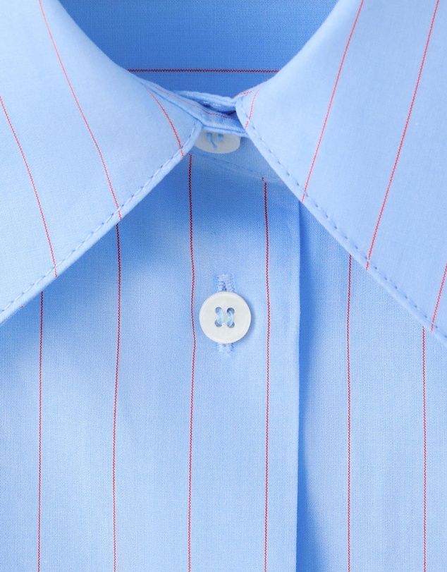 M.N.G - Cotton And Lyocell Blend Straight Shirt