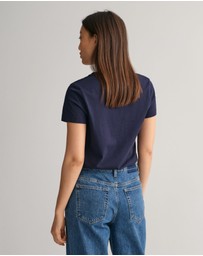 Gant - Shield V-Neck T-Shirt