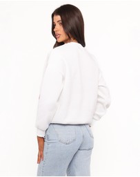 Petal & Pup - Goodwin Lobster Sweatshirt - White