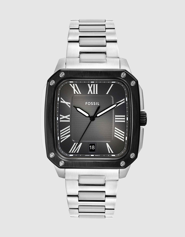 Fossil - Crosby Silver Tone Analogue Watch