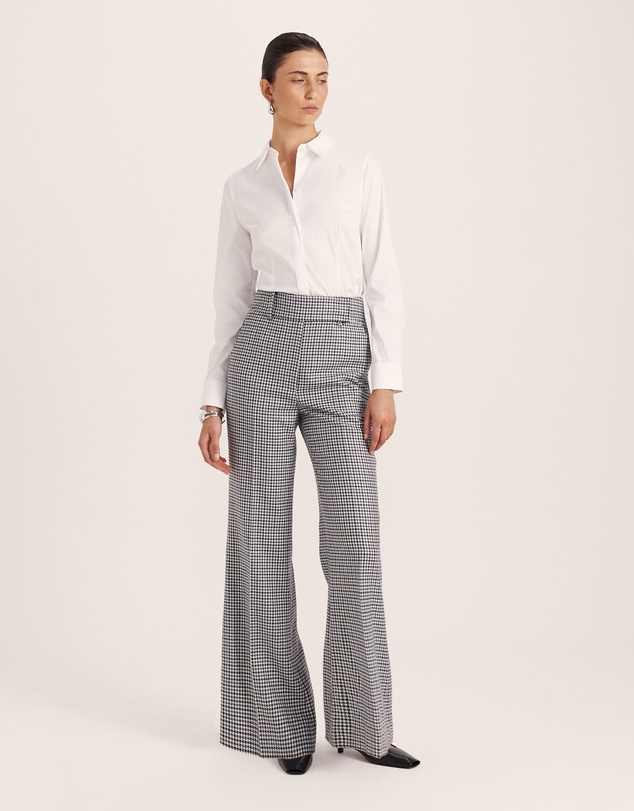 SABA - Prudence Wool Check Pant