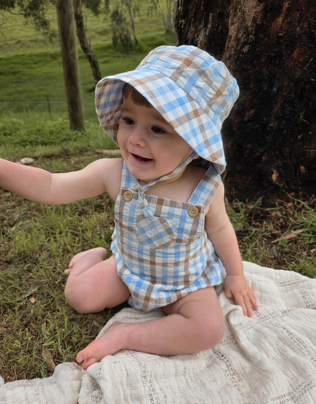Purebaby - Bucket Hat-Kids-Babies