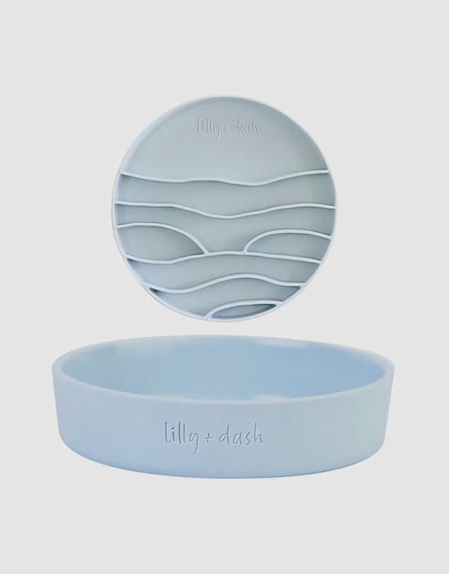 Lilly + Dash - Cat Food Water Bowl & Insert Combo