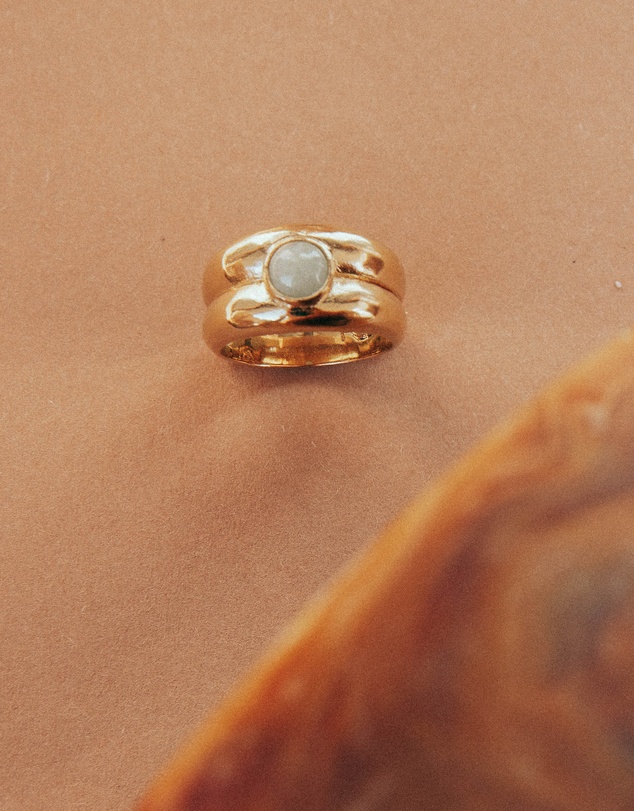 Haze & Glory - ICONIC EXCLUSIVE - Ring Jade - Gold