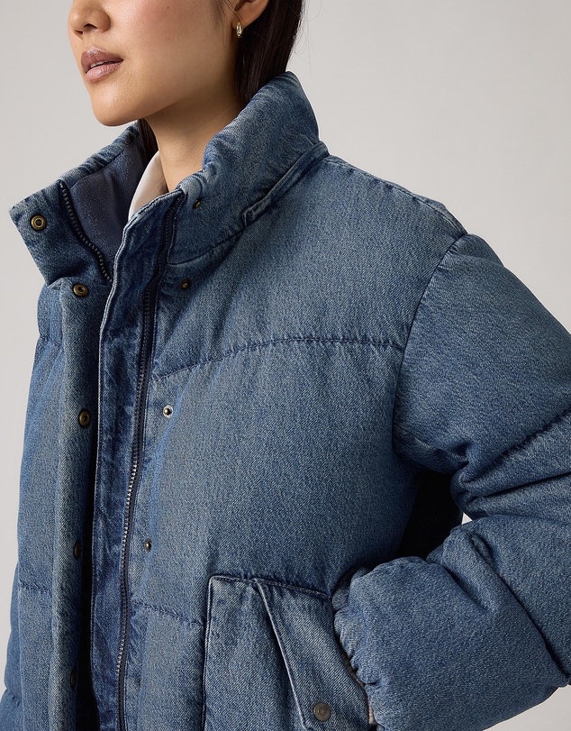 Levi's - Western Bubble Shortie City Worn Ow Jacket