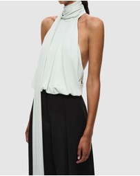 MISHA - The Sash Jersey Top