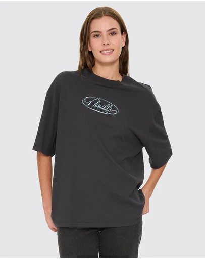 Thrills - Apex Chrome Oversized Tee