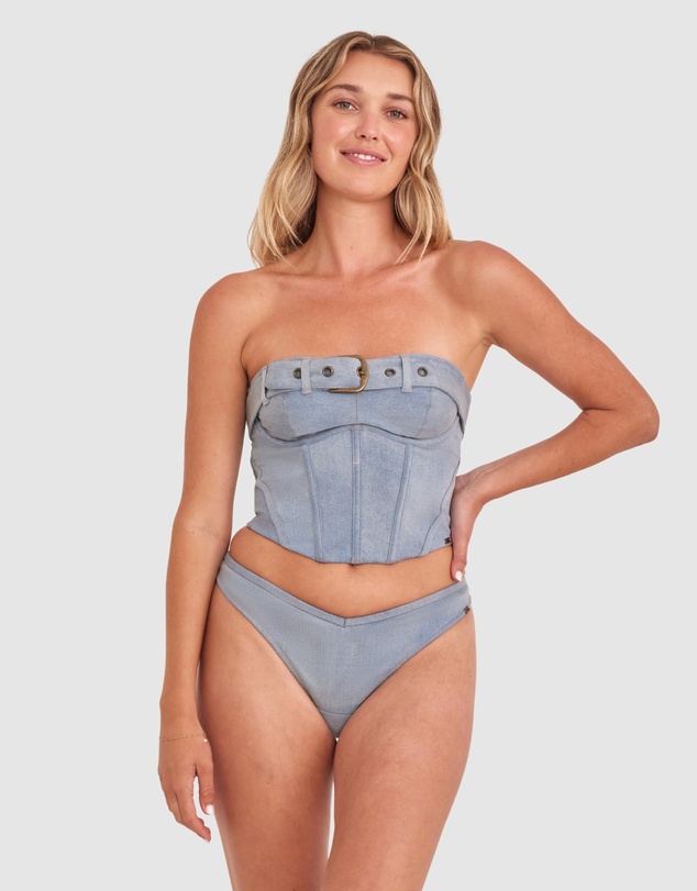 Bras N Things - Vamp That's Hot Corset - Grey