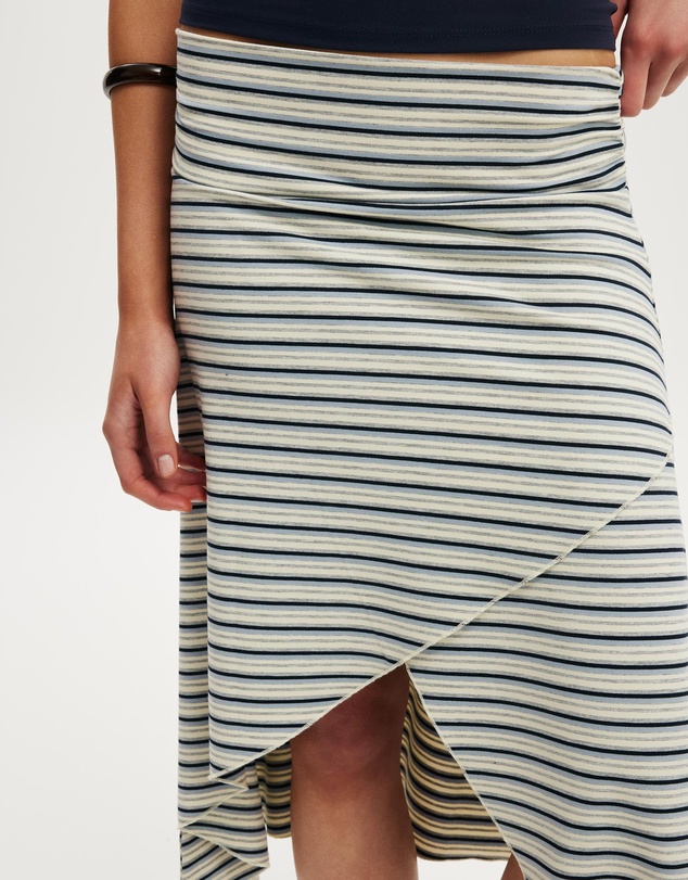 Cotton On - Maple Asymmetric Midi Skirt