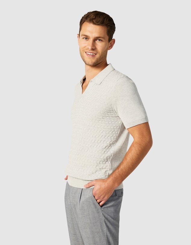 Politix - Short Sleeve Geo Knit