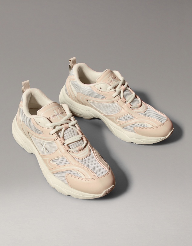 Calvin Klein - Faux Leather Sneakers