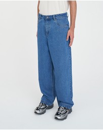 Huffer - Block Denim Jean/Rounder