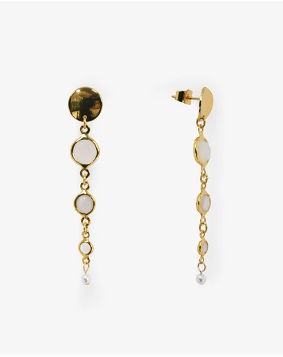 Forcast - Pearl Mirage Drop Earrings