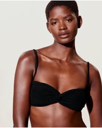 & Other Stories - Textured Bandeau Bikini Top