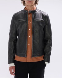 Marcs - Oaks Leather Biker Jacket