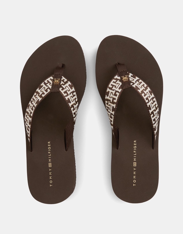 Tommy Hilfiger - Riri TH Mono Wedge Summer Sandals - Women's