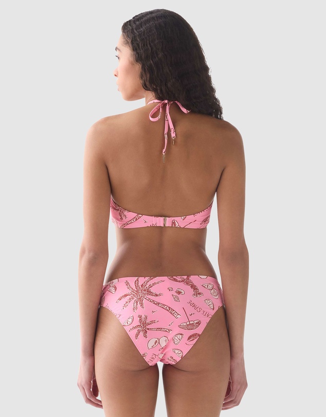 Kate Spade - Beachside Mid-Rise High Cut Bikini Bottom