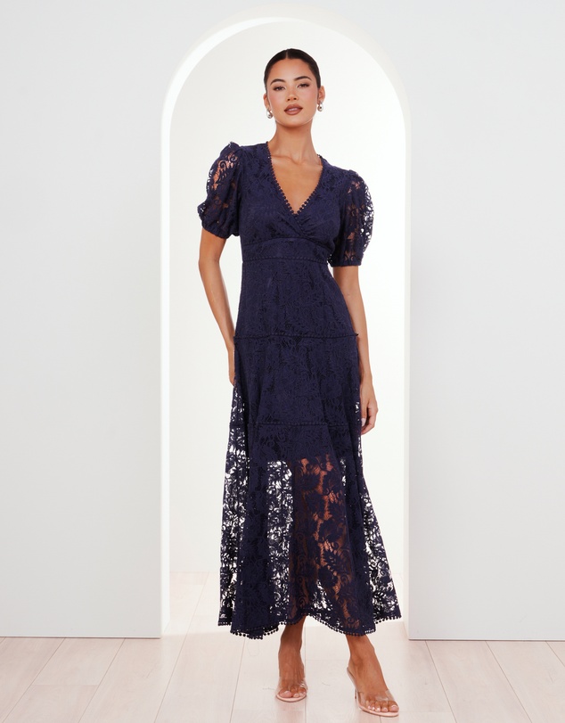 Pilgrim - Everett Puff Sleeve Maxi