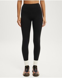 Cotton On Body Active - Ultra Luxe Dip Back Full Length Tights