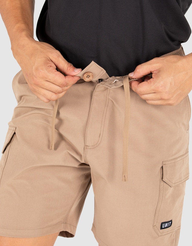 UNIT Workwear - UNIT Flexlite Mens Lightweight Cargo Shorts