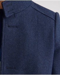 Oxford - Dunbar Wool Herringbone Coat
