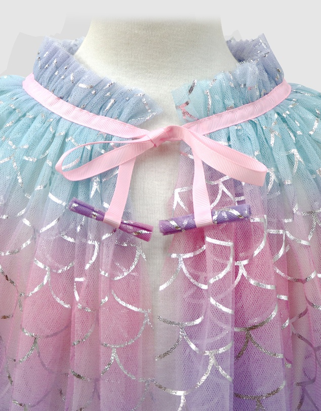 Pink Poppy - Enchanted Mermaid Cape
