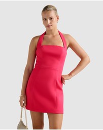 Forever New - Kendall Halter Neck Mini Dress