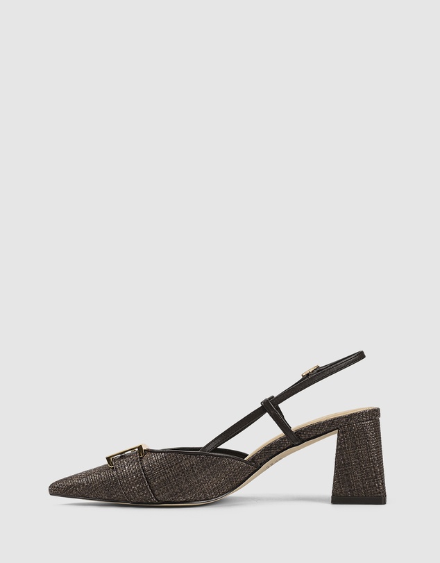 Siren - Yass Sling Back Block Heels