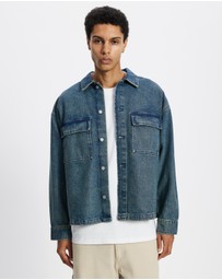 Jack & Jones - Meadows Denim Long Sleeve Overshirt