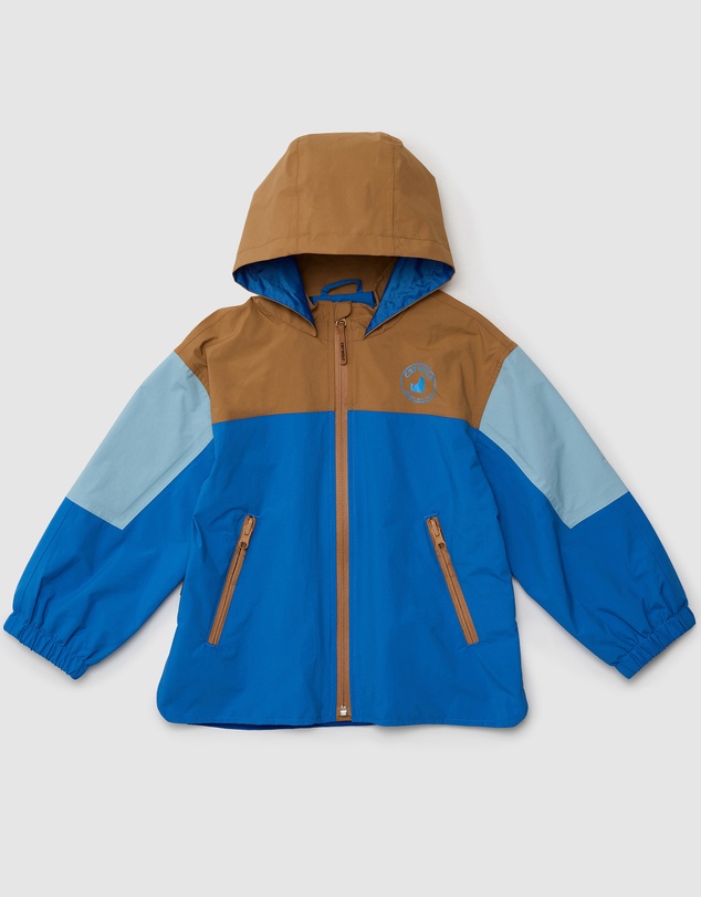 Crywolf - PACKABLE JACKET Ocean Colourblock