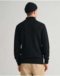 Gant - Casual Cotton Half-Zip Knit